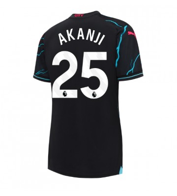 Manchester City Manuel Akanji #25 Tredjetröja Dam 2023-24 Kortärmad